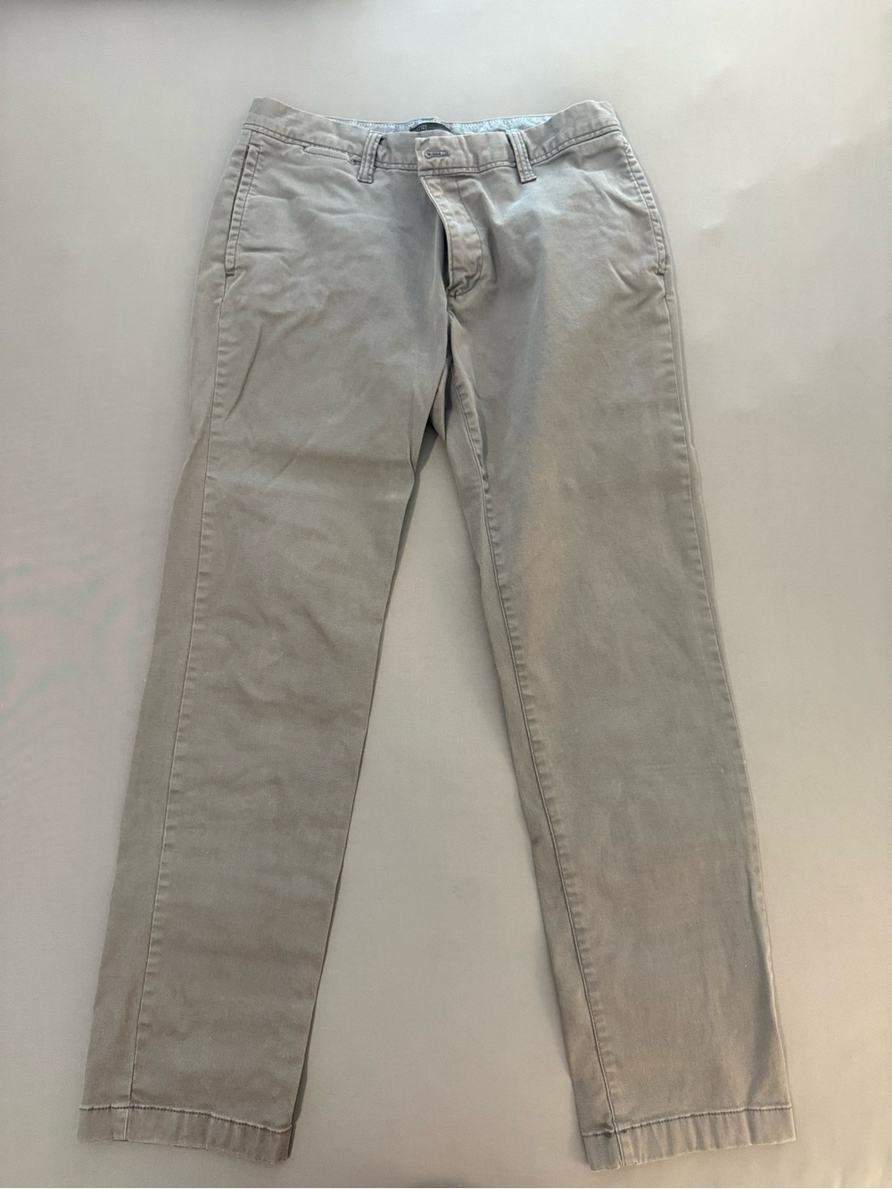 14th & Union Slim Fit Chino Pants - Light Taupe